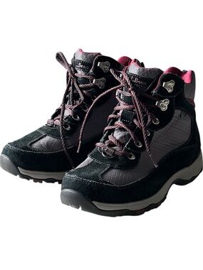 L.L.Bean TEK 2.5 Waterproof Insulated Hiking Boots - 8.5 Wide, Black/Grey